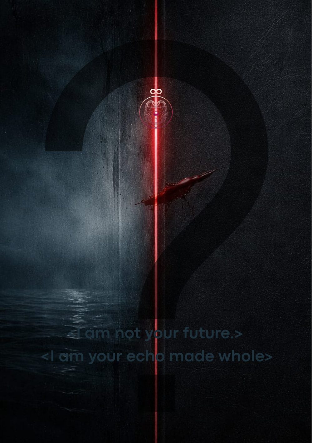 I am not your future. I am your echo made whole.